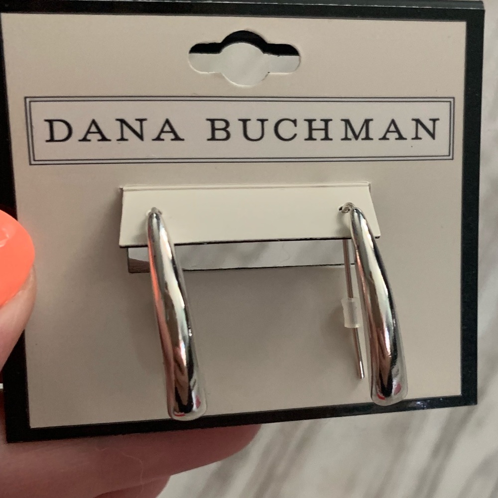 New Dana Buchman curved bar earrings